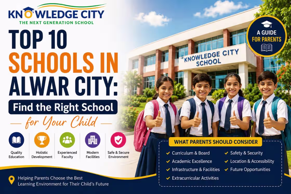 Top 10 Schools in Alwar City Find the Right School for Your Child
